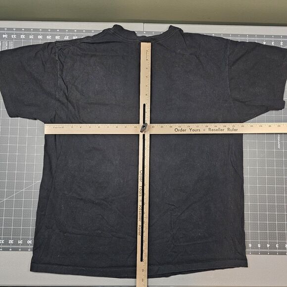 Vintage Jordache Tshirt Large Graphic Print Singlestitch 80s Minimalist Retro - Picture 8 of 10